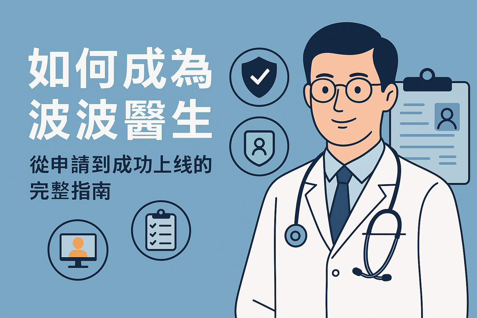 如何成為波波醫生:從申請到成功上線的完整指南